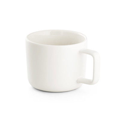 FANGIO. 220 mL ceramic mug with lid and bamboo base